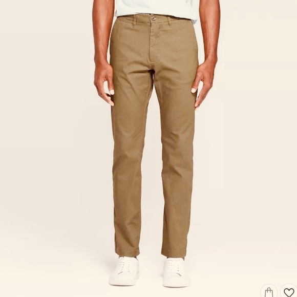 GOODFELLOW & CO tan Hennepin chino pants 30 x 30 - Picture 1 of 3